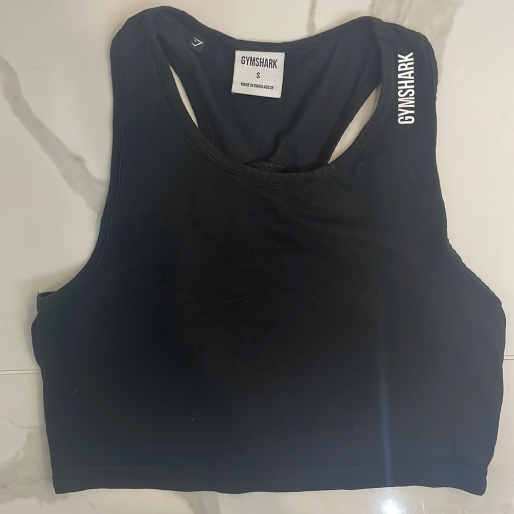 GymShark Cropped Racerback Tank